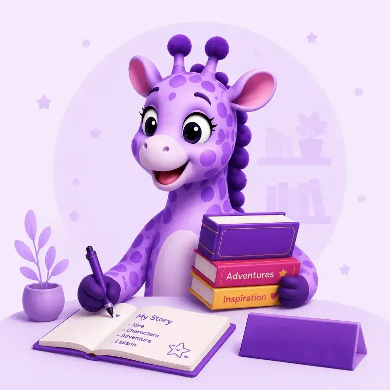 Book Publishing for children's books at Purple Giraffe Press