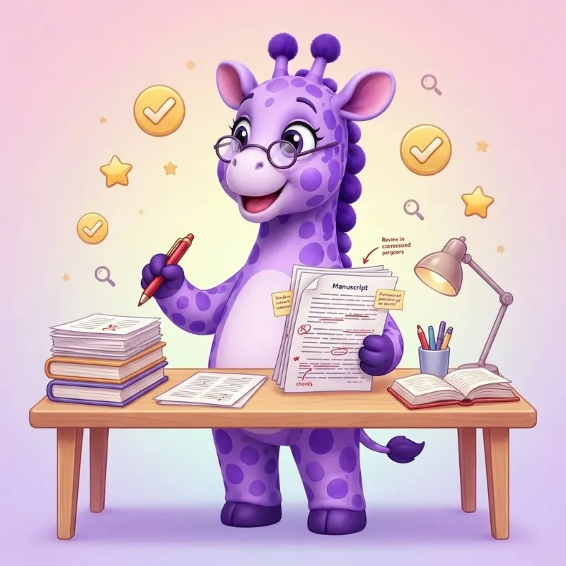 Editing for children's books at Purple Giraffe Press