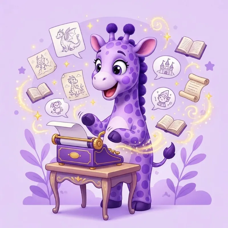 Ghostwriting for children's books at Purple Giraffe Press