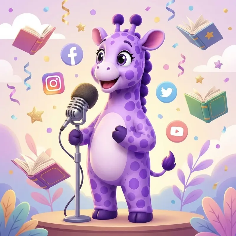 Marketing & Publicity for children's books at Purple Giraffe Press